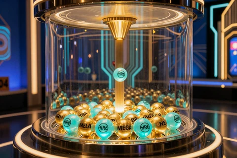 Leuchtende Kugeln im Mega Ball Live-Spiel bei Betsson